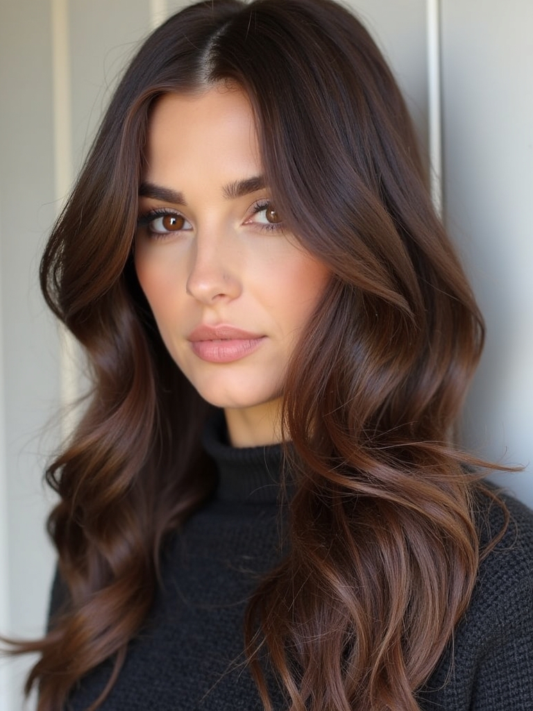 Winter Hair Color Ideas: Smoky Quartz
