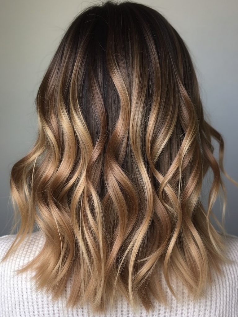 Winter Hair Color Ideas: Chestnut Glow