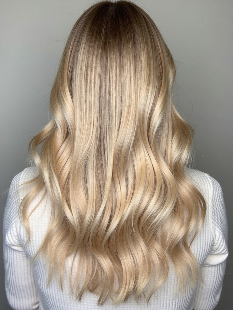Honey Peach: Warm Honey Blonde