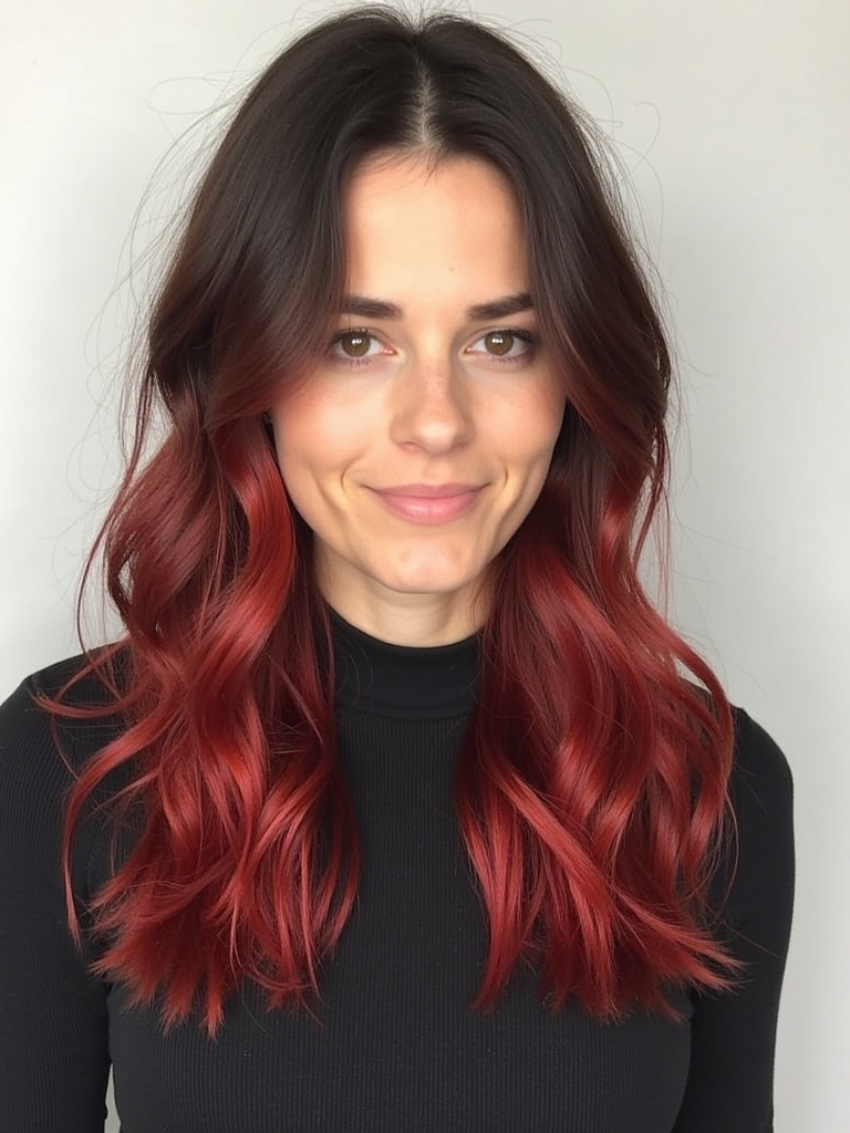 Fall Brown Hair: Caramel Swirl Highlights