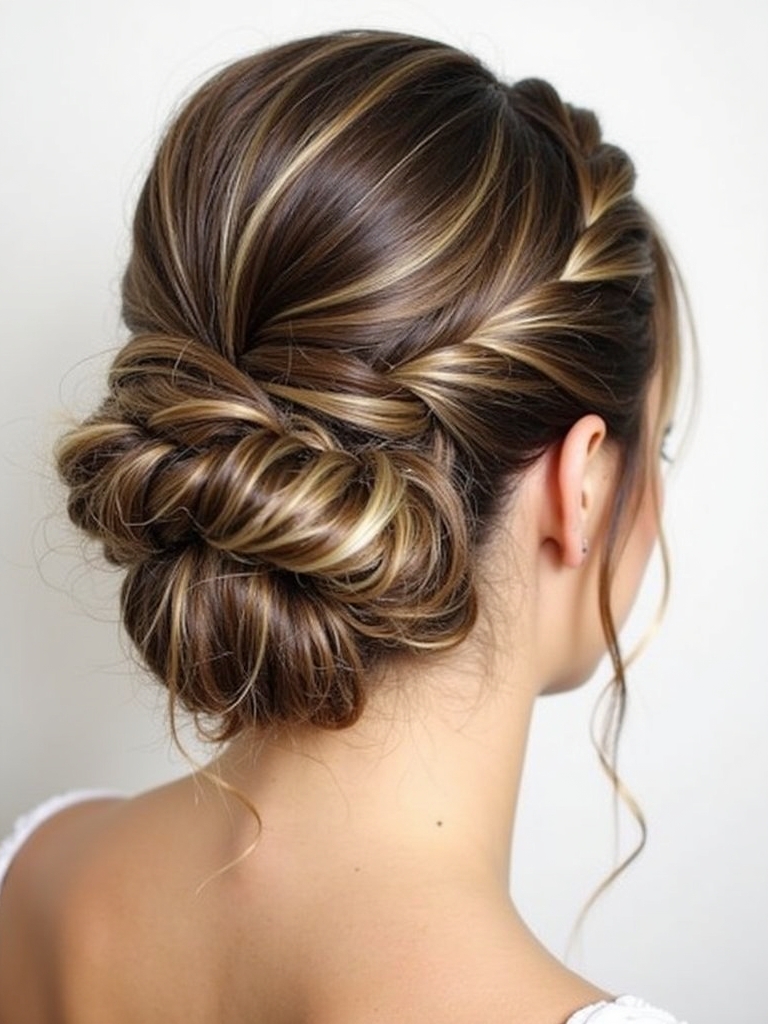 Mushroom Bronde With Peekaboo Highlights