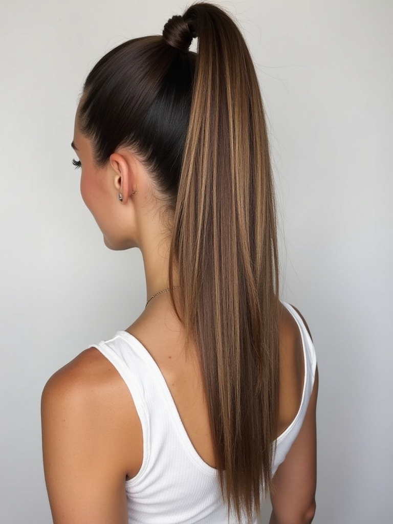Mushroom Bronde Modern Perm