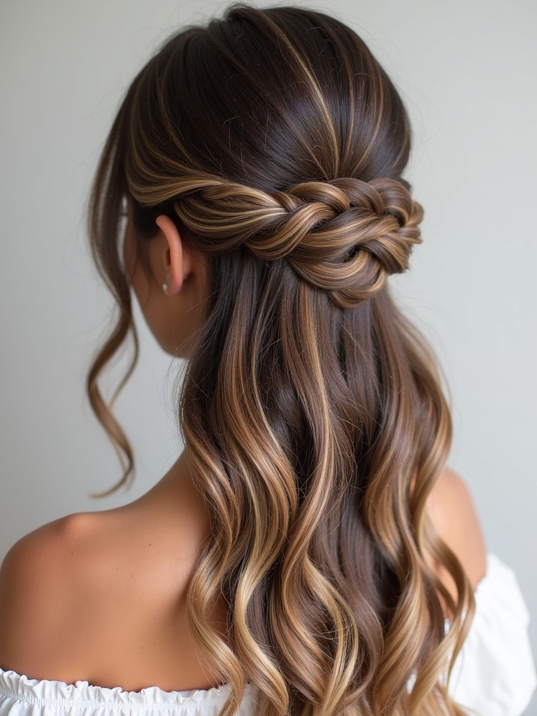 Mushroom Bronde Voluminous Blowout