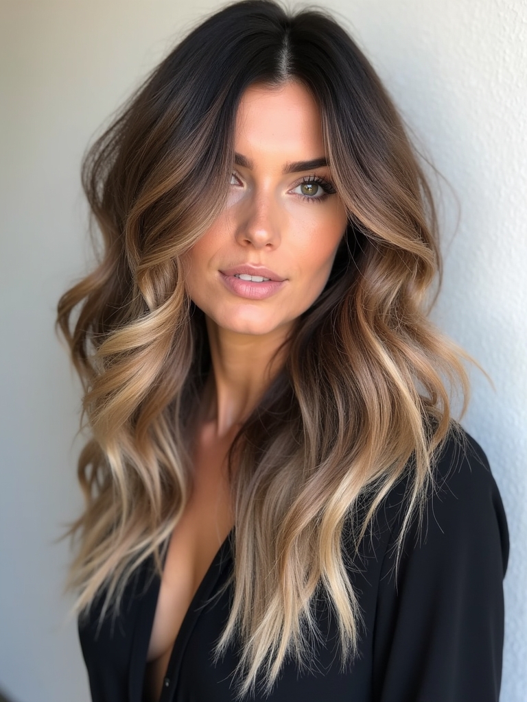 Mushroom Bronde Retro Waves