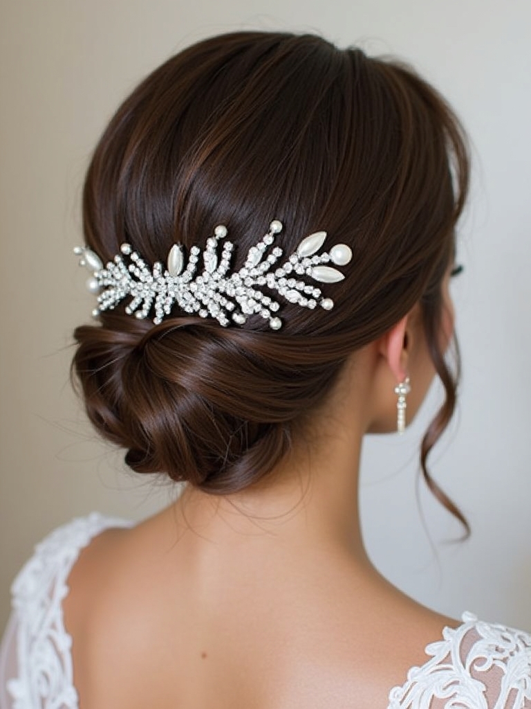 Half Up Half Down Wedding Hairstyle Inspired by Elven Braids