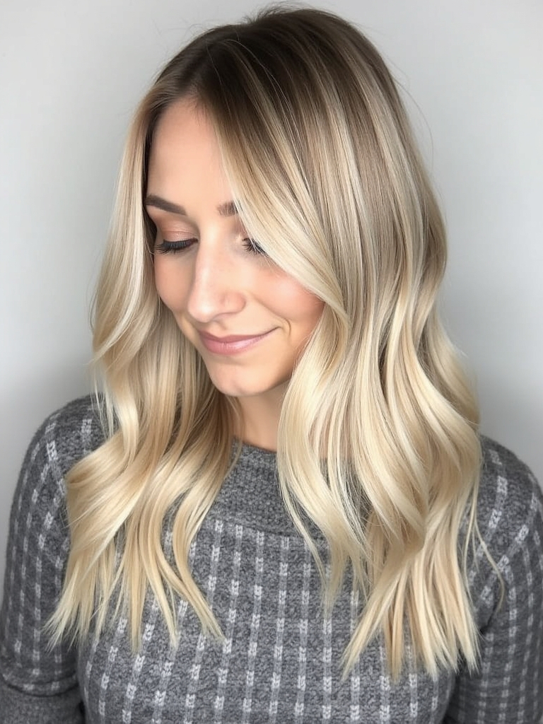 Fall Hair Colors For Blondes: Dusty Rose Blonde