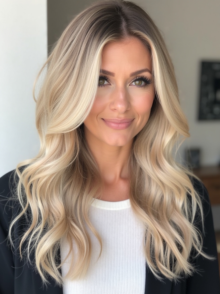 Fall Hair Colors For Blondes: Toffee Blonde Balayage