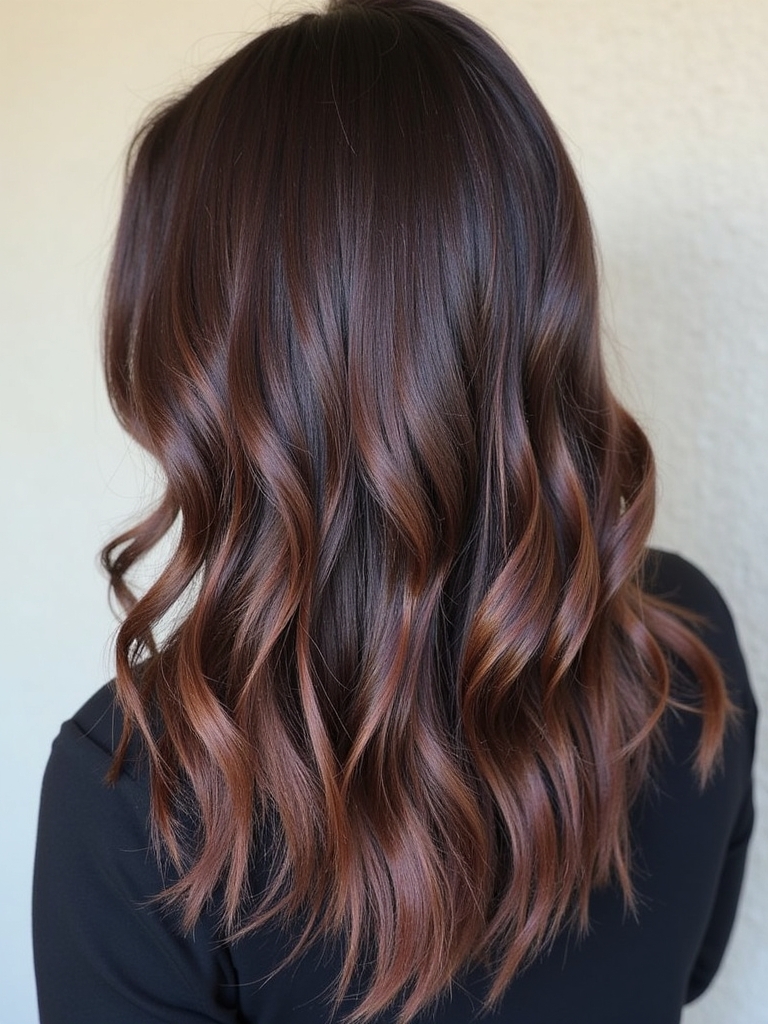 Brunette Balayage Hair: Iced Latte Balayage