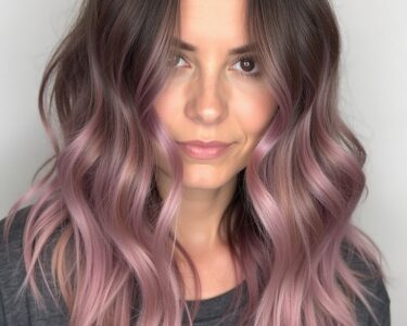 Brunette Balayage Hair: Chestnut Kissed Balayage
