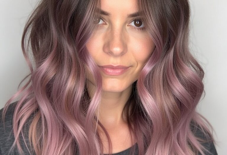 Brunette Balayage Hair: Chestnut Kissed Balayage