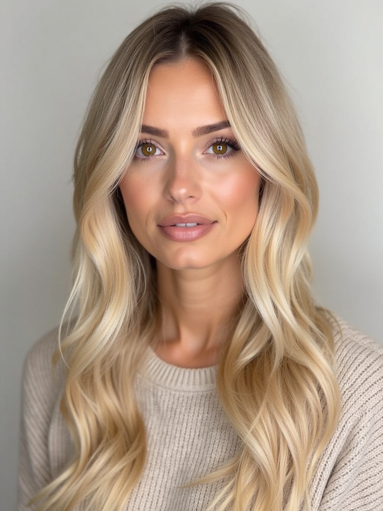 Fall Hair Colors For Blondes: Mocha Melt Blonde