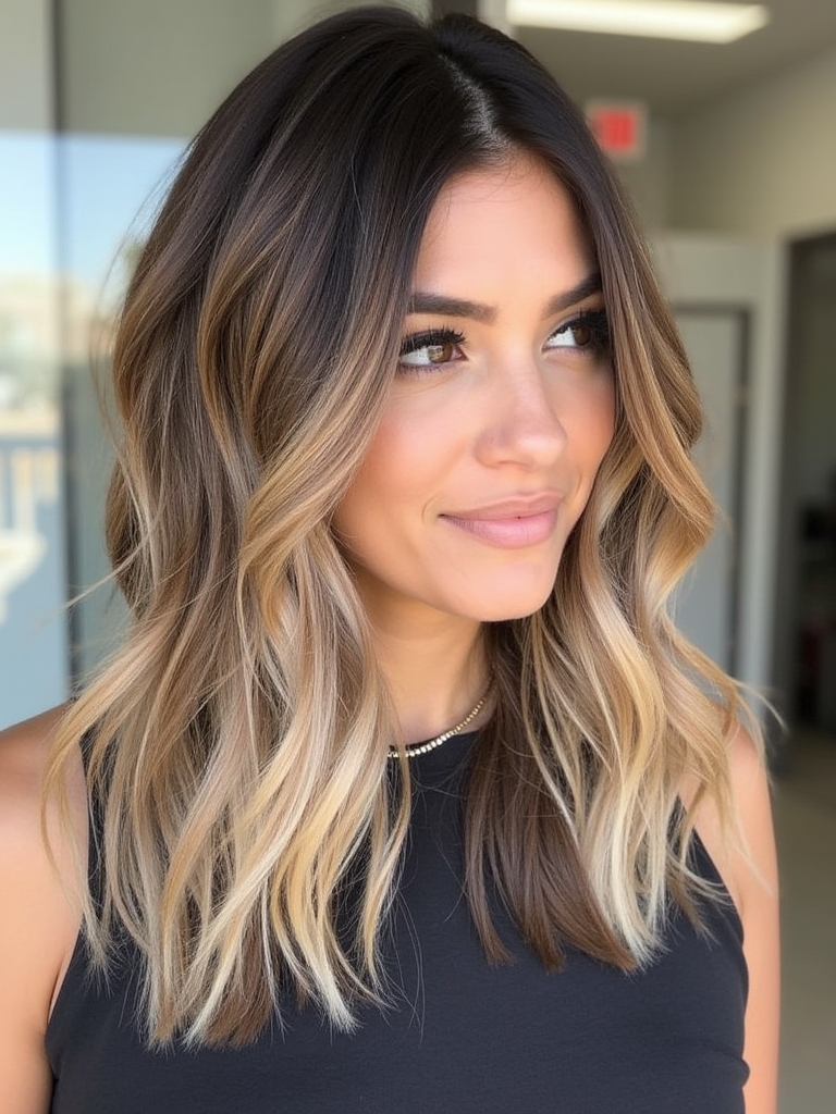 Fall Hair Colors For Blondes: Honeyed Ombré