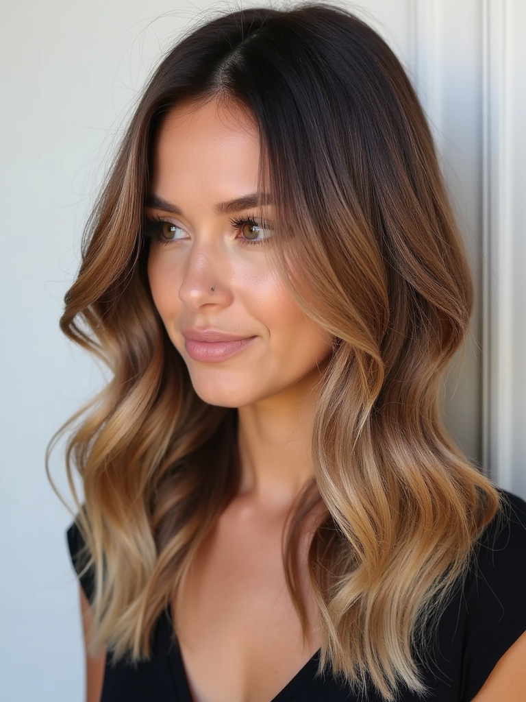 Mushroom Bronde Bob
