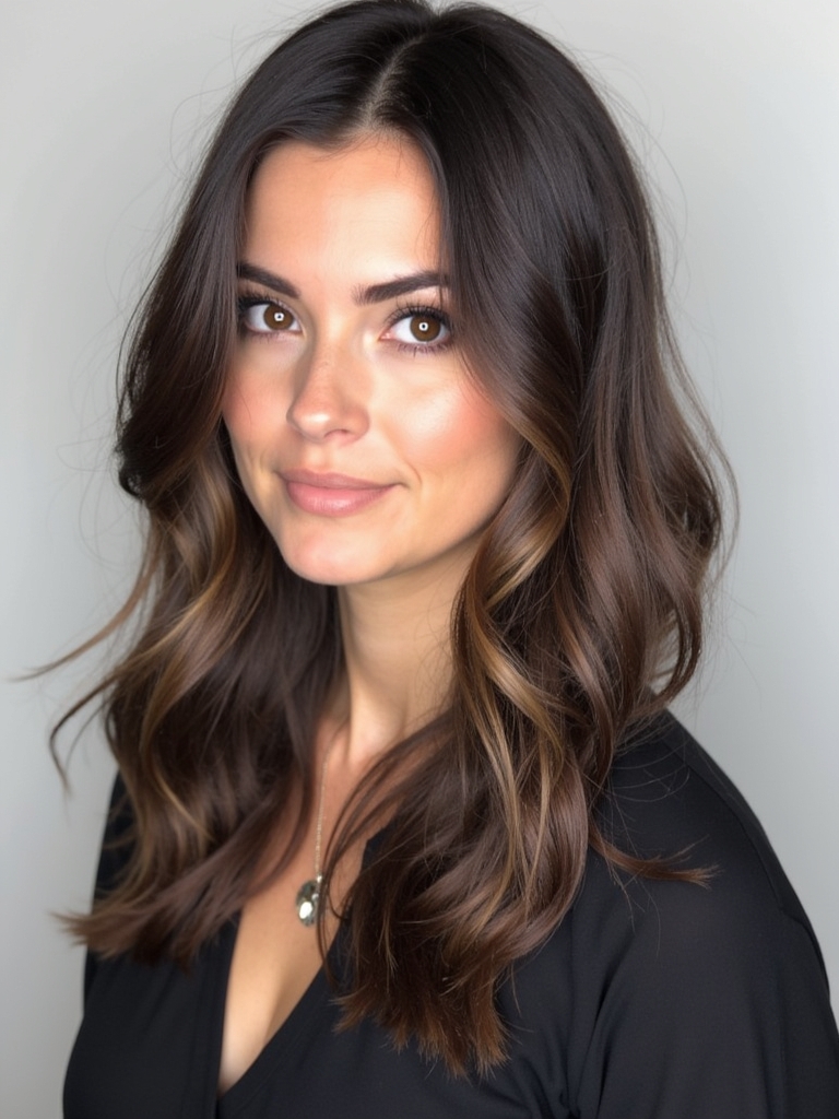 Cool Tone Brown Hair: Smoky Quartz Ombre