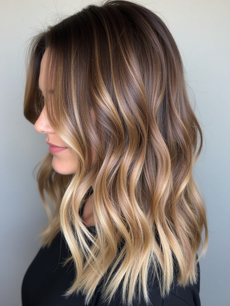 Brunette Balayage Hair: Toasted Caramel Melt
